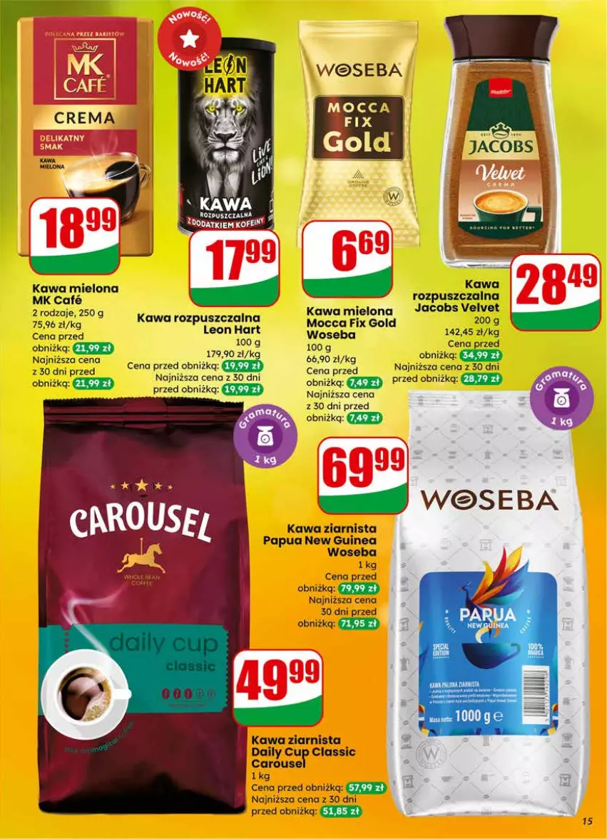 Gazetka promocyjna Dino - Gazetka 09 / 2026 - ważna 25.02 do 03.03.2026 - strona 15 - produkty: Kawa, Kawa mielona