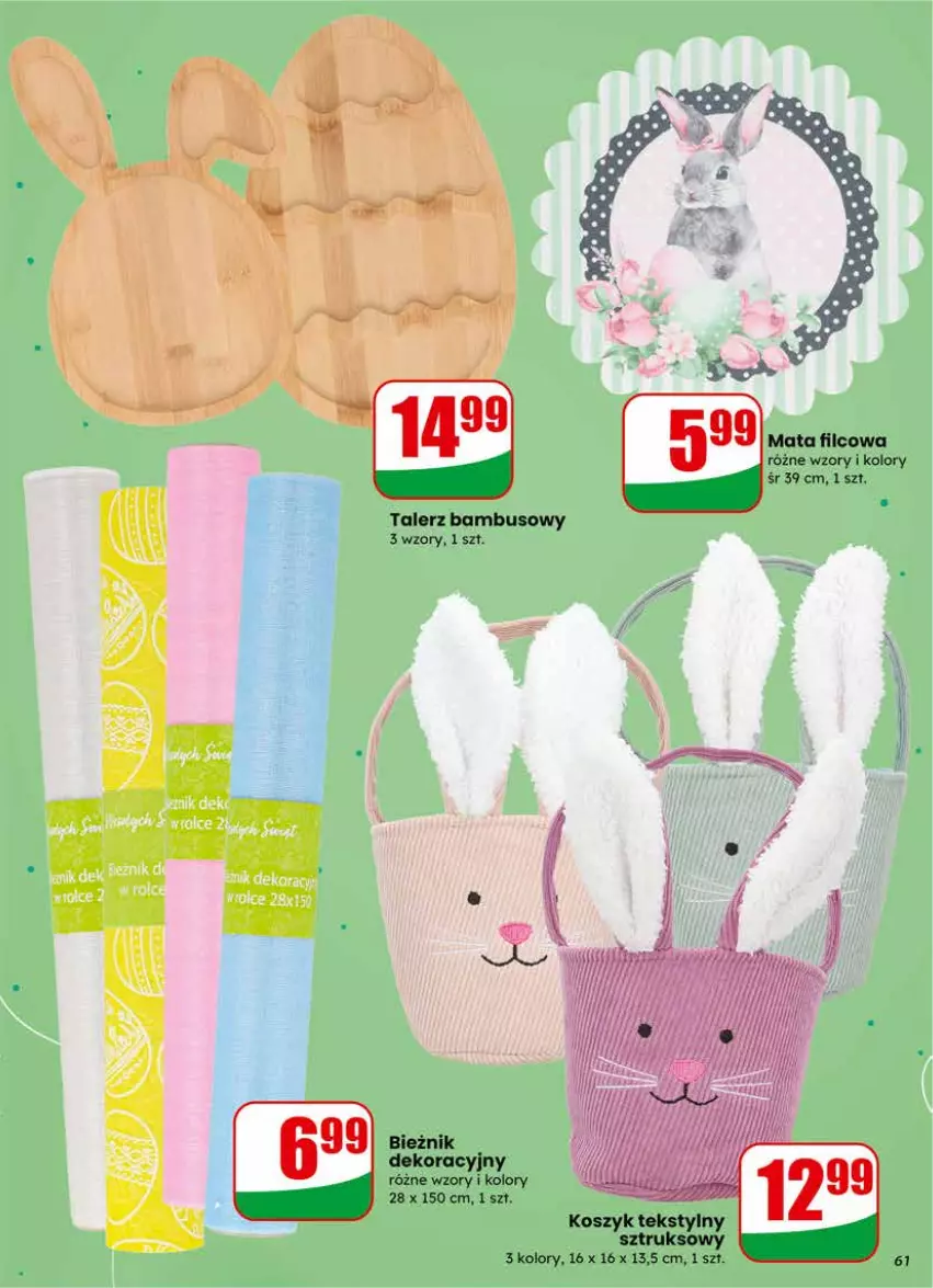 Gazetka promocyjna Dino - Gazetka 09 / 2026 - ważna 25.02 do 03.03.2026 - strona 61 - produkty: Bieżnik, Kosz, LG, Talerz