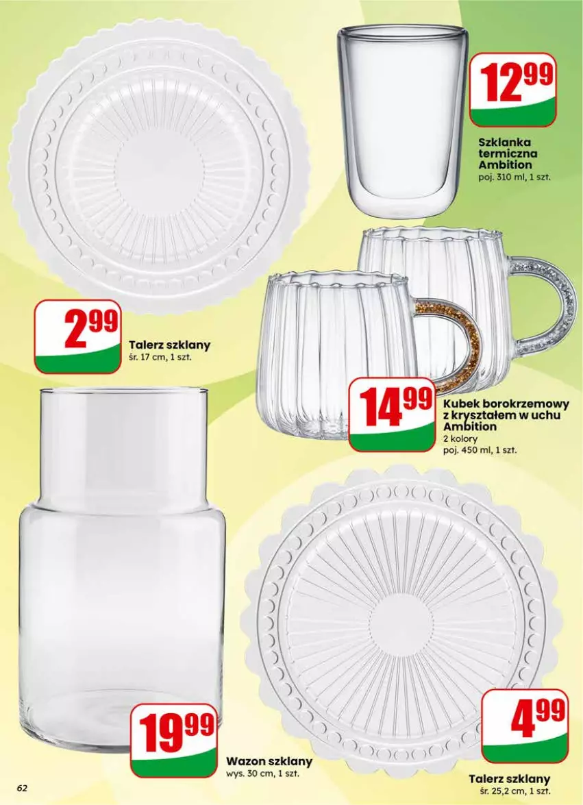 Gazetka promocyjna Dino - Gazetka 09 / 2026 - ważna 25.02 do 03.03.2026 - strona 62 - produkty: Wazon