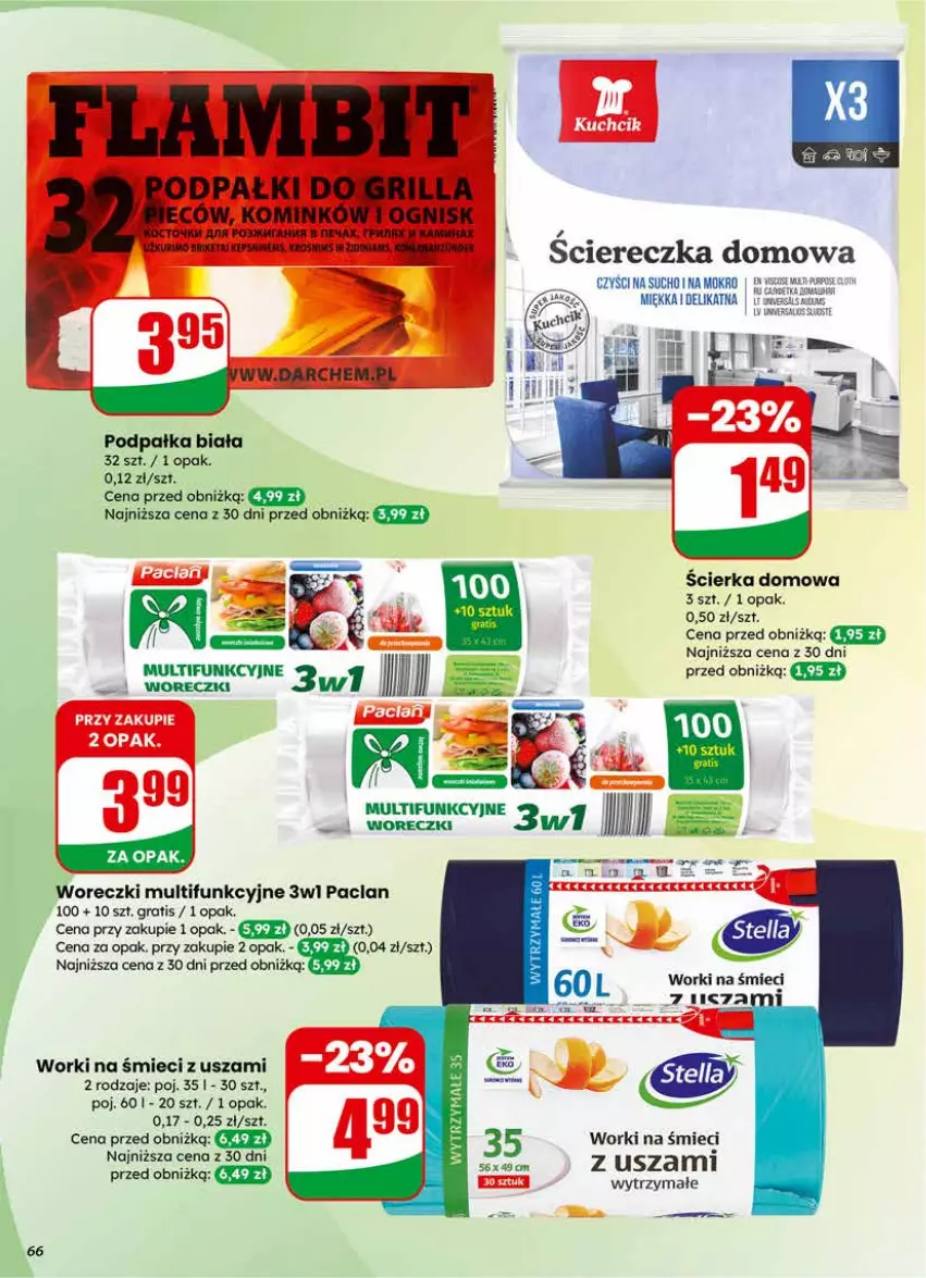 Gazetka promocyjna Dino - Gazetka 09 / 2026 - ważna 25.02 do 03.03.2026 - strona 66 - produkty: Gra, Worki na śmiec, Worki na śmieci