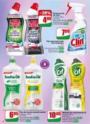 Gazetka promocyjna Dino - Gazetka 09 / 2026 - Gazetka - ważna od 03.03 do 03.03.2026 - strona 74 - produkty: Ludwik, Gin, Cif, BIC, Do mycia naczyń, Clin, Kret, Płyn do mycia naczyń, Mleczko, Płyn do mycia, HP
