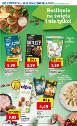 Gazetka promocyjna Lidl - GAZETKA OD 16.12 DO 19.12 - Gazetka - ważna od 19.12 do 19.12.2021 - strona 31 - produkty: Tofu, Vegangurt, Kotlet, Alpro, Napój