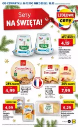 Gazetka promocyjna Lidl - GAZETKA OD 16.12 DO 19.12 - Gazetka - ważna od 19.12 do 19.12.2021 - strona 33 - produkty: Ser, Rolada Ustrzycka, Serek, Pilos, Camembert, Rolada