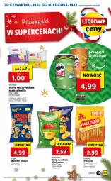 Gazetka promocyjna Lidl - GAZETKA OD 16.12 DO 19.12 - Gazetka - ważna od 19.12 do 19.12.2021 - strona 47 - produkty: Ryż, Lajkonik, Gry, Wafle, Lorenz, Monster Munch, LG