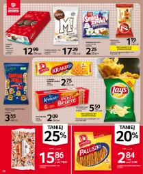 Gazetka promocyjna Selgros - Oferta spożywcza - Gazetka - ważna od 09.11 do 09.11.2021 - strona 20 - produkty: Ciastka, Lajkonik, Cukier, Wawel, 7 Days, Monster Munch, Cukierki, Lay’s, Krakersy, Kokos