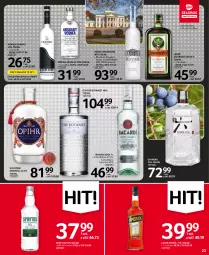 Gazetka promocyjna Selgros - Oferta spożywcza - Gazetka - ważna od 09.11 do 09.11.2021 - strona 23 - produkty: Rum, Gin, Gra, Absolut, Bacardi, Wódka, Ogiński, Likier, Aperol