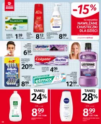 Gazetka promocyjna Selgros - Oferta spożywcza - Gazetka - ważna od 09.11 do 09.11.2021 - strona 30 - produkty: Fructis, Emulsja, Palmolive, Płyn do płukania jamy ustnej, Listerine, Biały Jeleń, Lactacyd, Płyn do płukania, Chusteczki, Szampon, Gillette, Dzieci, Mydło, Elmex, Colgate, Nivea, Szczoteczka, LG