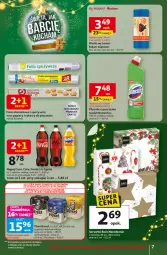 Gazetka promocyjna Auchan - Święta jak babcię kocham Supermarket - Gazetka - ważna od 17.12 do 17.12.2025 - strona 7 - produkty: Piwo, Piec, Domestos, Ser, Mus, Papier, Worki na śmieci, Serwetki, Coca-Cola, Worki na śmiec, Fanta, Sprite, Napój, Kozel, Fa