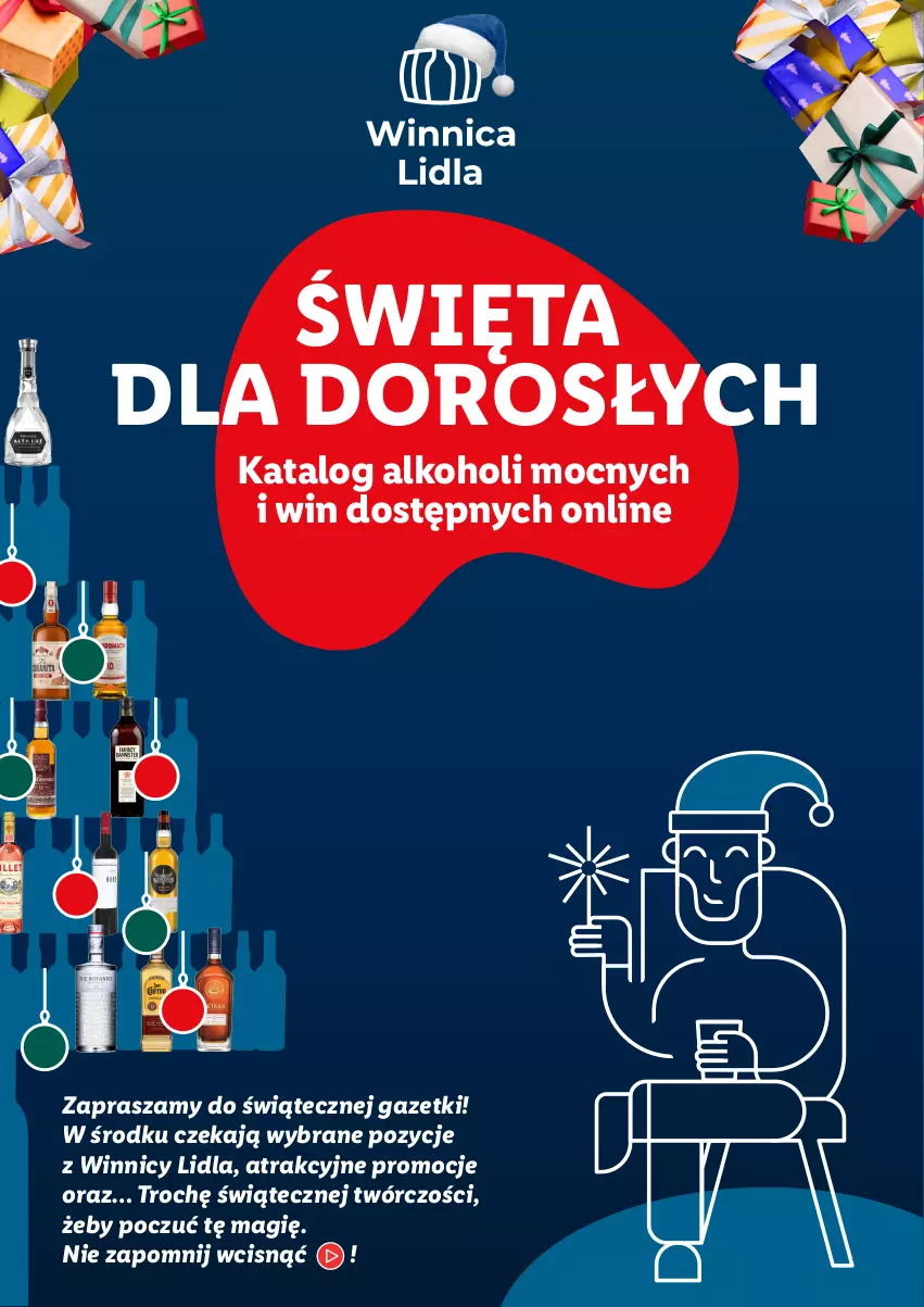 Gazetka promocyjna Lidl - Alkohole na święta - ważna 05.12 do 22.12.2022 - strona 1