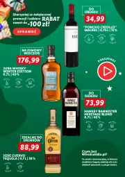 Gazetka promocyjna Lidl - Alkohole na święta - Gazetka - ważna od 22.12 do 22.12.2022 - strona 2 - produkty: Ser, Rum, Koc, Tequila, Jose Cuervo, Whisky, Alkohole, Deser, Wino