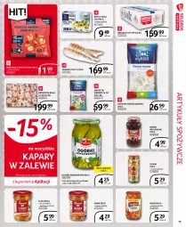 Gazetka promocyjna Selgros - Extra Oferta - Gazetka - ważna od 31.10 do 31.10.2021 - strona 15 - produkty: Piec, Makaron, Ser, Kapary, Oliwki, Ogórki konserwowe, Ryba, Miruna, Sandacz filet, Artykuły spożywcze, Kalmar, Krewetki, Flaki, Sandacz, Kalmary, HP