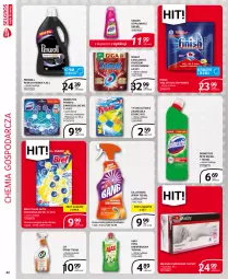 Gazetka promocyjna Selgros - Extra Oferta - Gazetka - ważna od 31.10 do 31.10.2021 - strona 42 - produkty: Płyn do prania, Domestos, Cif, Ajax, Finish, Zawieszka do wc, Bref, Tablet, Cillit Bang, Odplamiacz, Rękawice, Somat, Tytan, Perwoll, Vanish