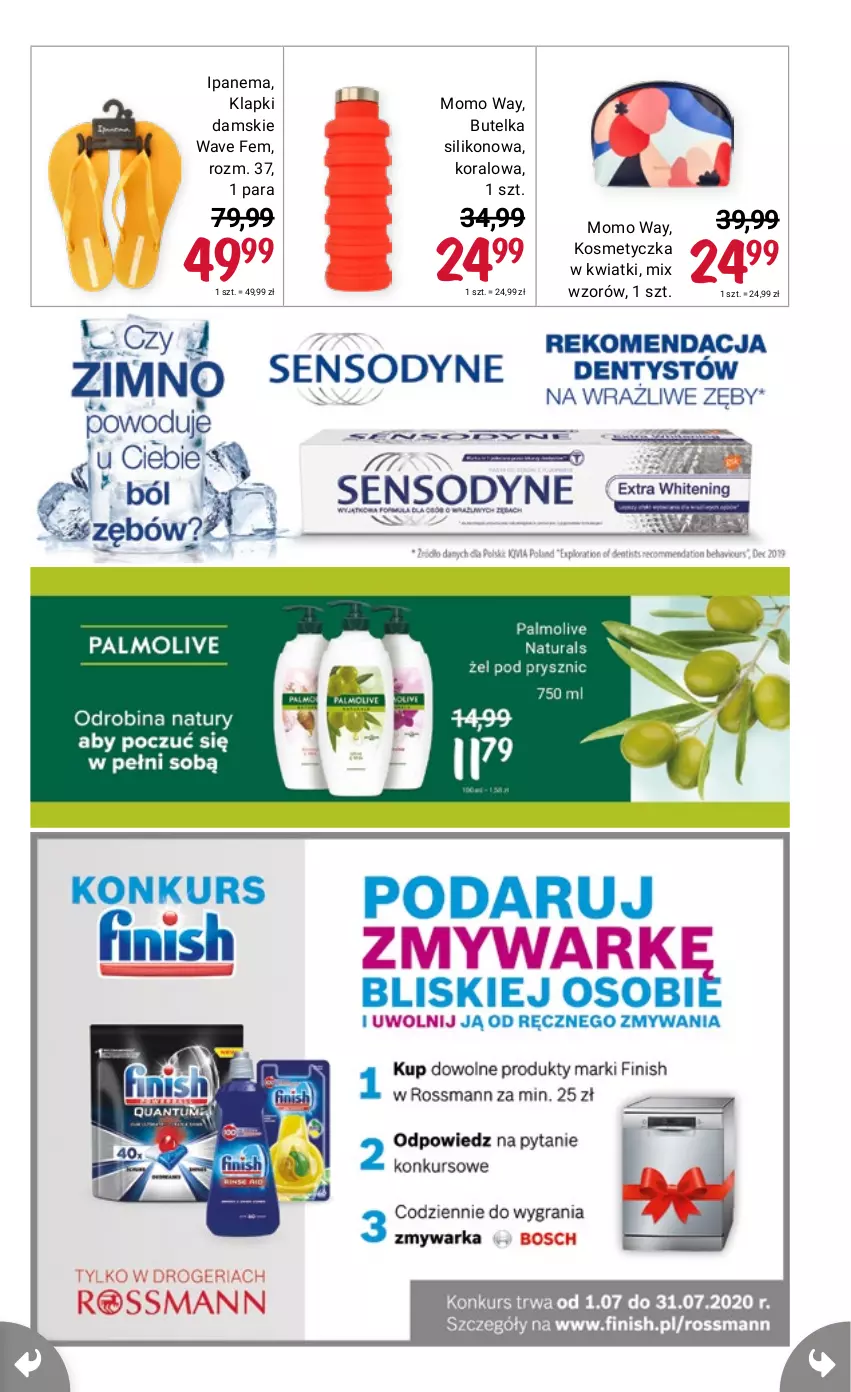 Gazetka promocyjna Rossmann - Lipiec I - ważna 01.07 do 15.06.2021 - strona 15 - produkty: Klapki, Kosmetyczka