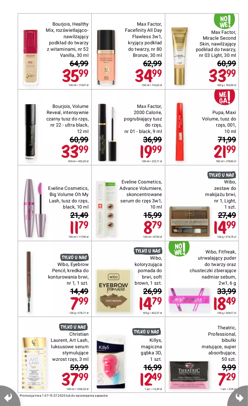 Gazetka promocyjna Rossmann - Lipiec I - ważna 01.07 do 15.06.2021 - strona 8 - produkty: Bourjois, Killys, Laur, Pupa