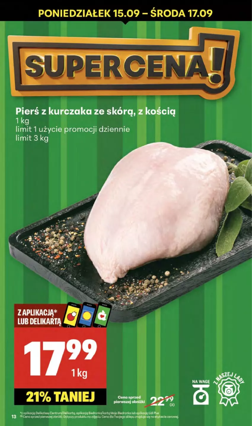 Gazetka promocyjna Delikatesy Centrum - Franczyza DC37 Czwartek - ważna 11.09 do 17.09.2025 - strona 13 - produkty: Kurczak, Rum