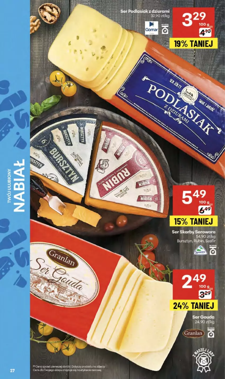 Gazetka promocyjna Delikatesy Centrum - Franczyza DC37 Czwartek - ważna 11.09 do 17.09.2025 - strona 27 - produkty: Bursztyn, Mleko, Rubin