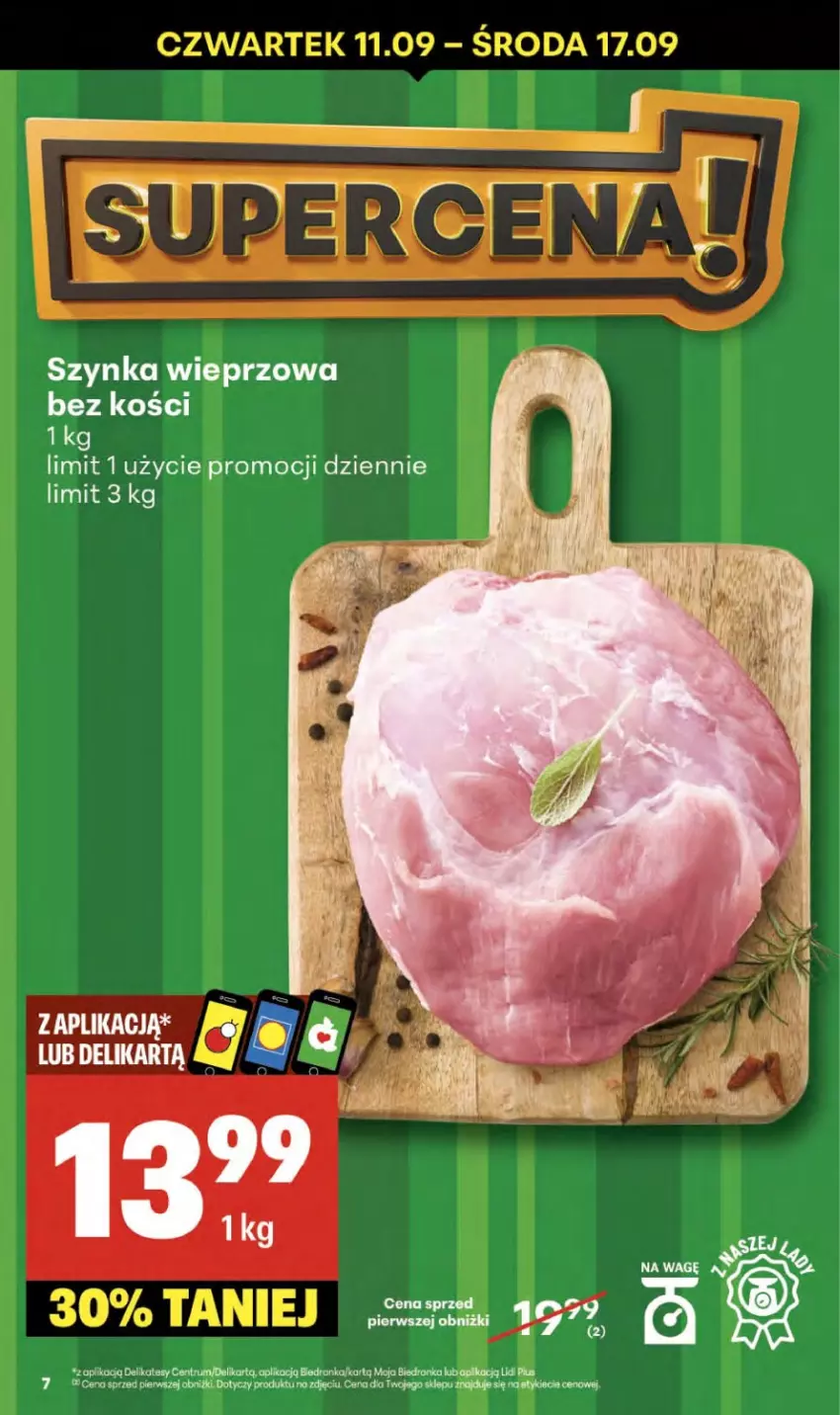 Gazetka promocyjna Delikatesy Centrum - Franczyza DC37 Czwartek - ważna 11.09 do 17.09.2025 - strona 7 - produkty: Rum, Szynka, Szynka wieprzowa