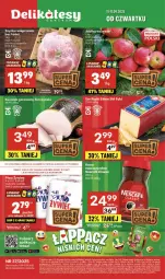 Gazetka promocyjna Delikatesy Centrum - Franczyza DC37 Czwartek - Gazetka - ważna od 17.09 do 17.09.2025 - strona 1 - produkty: Piwa, Piwo, Piec, Kurczak, Rycki Edam, Ser, Rum, Koc, Gra, Szynka wieprzowa, Kurczak gotowany, Kawa, Tera, Tran, Szynka, Edam