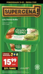 Gazetka promocyjna Delikatesy Centrum - Franczyza DC37 Czwartek - Gazetka - ważna od 17.09 do 17.09.2025 - strona 16 - produkty: Rum, Koc, Lody, Zielona Budka