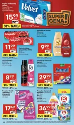 Gazetka promocyjna Delikatesy Centrum - Franczyza DC37 Czwartek - Gazetka - ważna od 17.09 do 17.09.2025 - strona 49 - produkty: Rum, Papier, Dezodorant, Tablet, Pasta do zębów, Papier toaletowy, Odplamiacz, Somat, Schauma, Chusteczki, Szampon, Vanish, Zmywarki, Colgate, Tabletki do zmywarki, LG, Fa