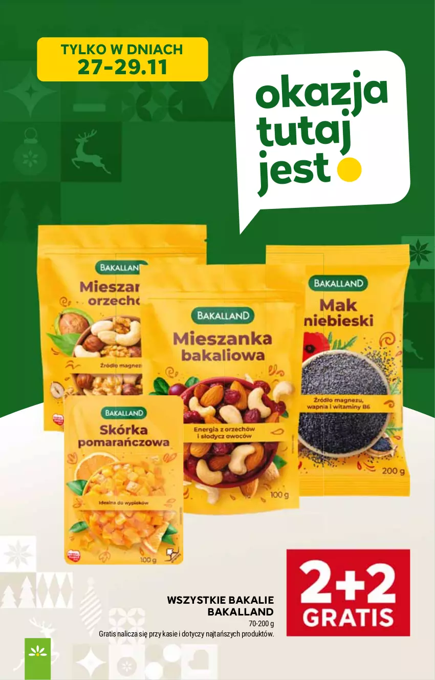 Gazetka promocyjna Stokrotka - Market - ważna 27.11 do 03.12.2025 - strona 7 - produkty: Bakalland