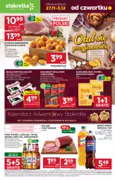 Gazetka promocyjna Stokrotka - Market - Gazetka - ważna od 03.12 do 03.12.2025 - strona 1 - produkty: Piwa, Piwo, Tchibo, Warzywa, Gra, 7up, Salami, Królewski, Mirinda, Kawa mielona, Kawa, Pomarańcze, Warka, Tatra, Tarczyński, Pepsi, Piast, Owoce, Kabanos, Masło, Napój, Mięso, Fa