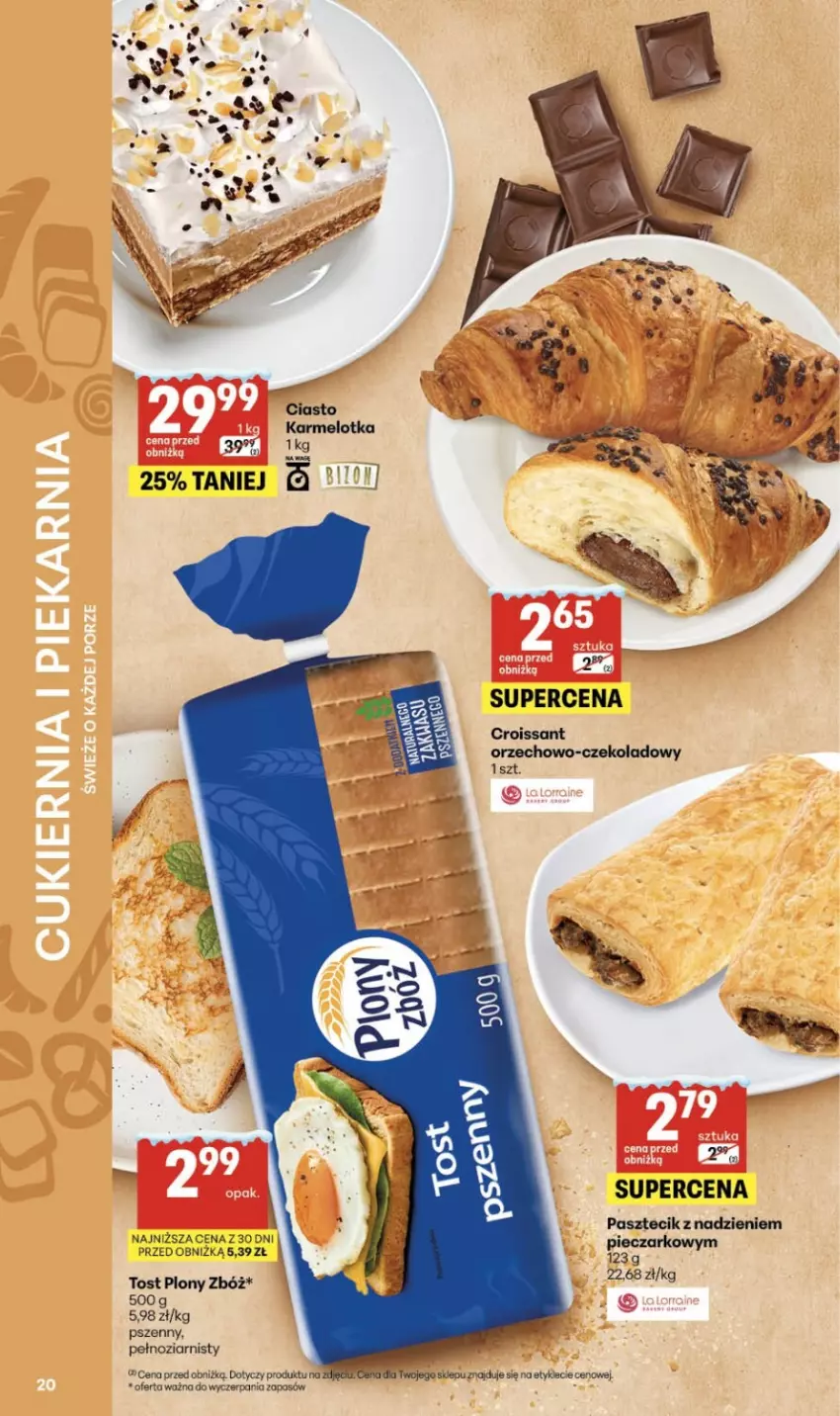 Gazetka promocyjna Delikatesy Centrum - Franczyza DC02 Czwartek - ważna 08.01 do 14.01.2026 - strona 20 - produkty: Croissant