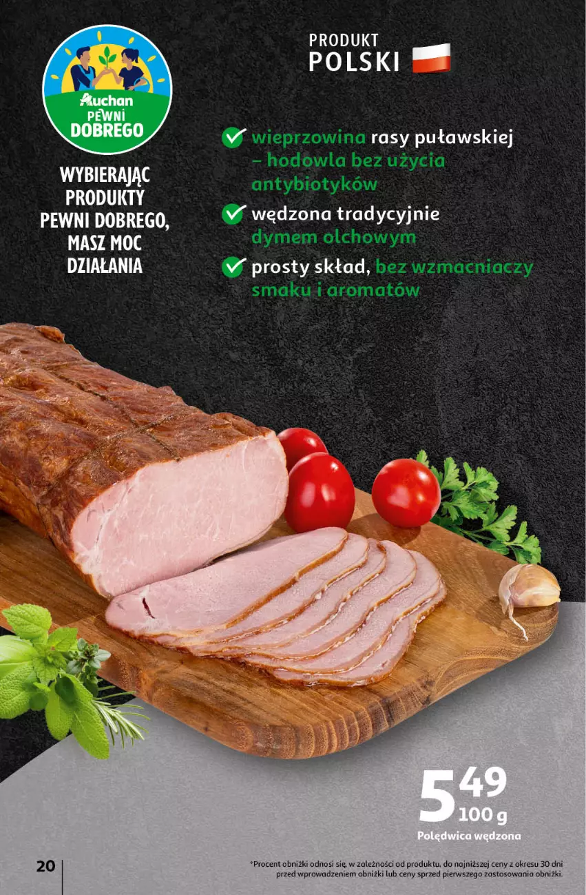 Gazetka promocyjna Auchan - Pewność Niskich Cen Hipermarket - ważna 12.09 do 18.09.2024 - strona 20 - produkty: Ocet