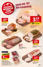 Gazetka promocyjna Auchan - Pewność Niskich Cen Hipermarket - Gazetka - ważna od 18.09 do 18.09.2024 - strona 23 - produkty: Piec, Polędwica, Duda, Schab pieczony