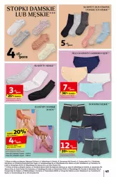 Gazetka promocyjna Auchan - Pewność Niskich Cen Hipermarket - Gazetka - ważna od 18.09 do 18.09.2024 - strona 45 - produkty: Top, Sos, Ser, Acer, Szorty, Cars, Karp, Rajstopy, Figi, Bokserki, Fa