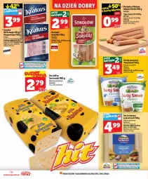 Gazetka promocyjna Topaz - Gazetka - Gazetka - ważna od 01.07 do 01.07.2026 - strona 14 - produkty: Serek puszysty, Cheddar, Krakus, Top, Sok, Ser, Por, Gra, Piątnica, Sokołów, Szynka, Serek, Sport, Hochland, Twój Smak