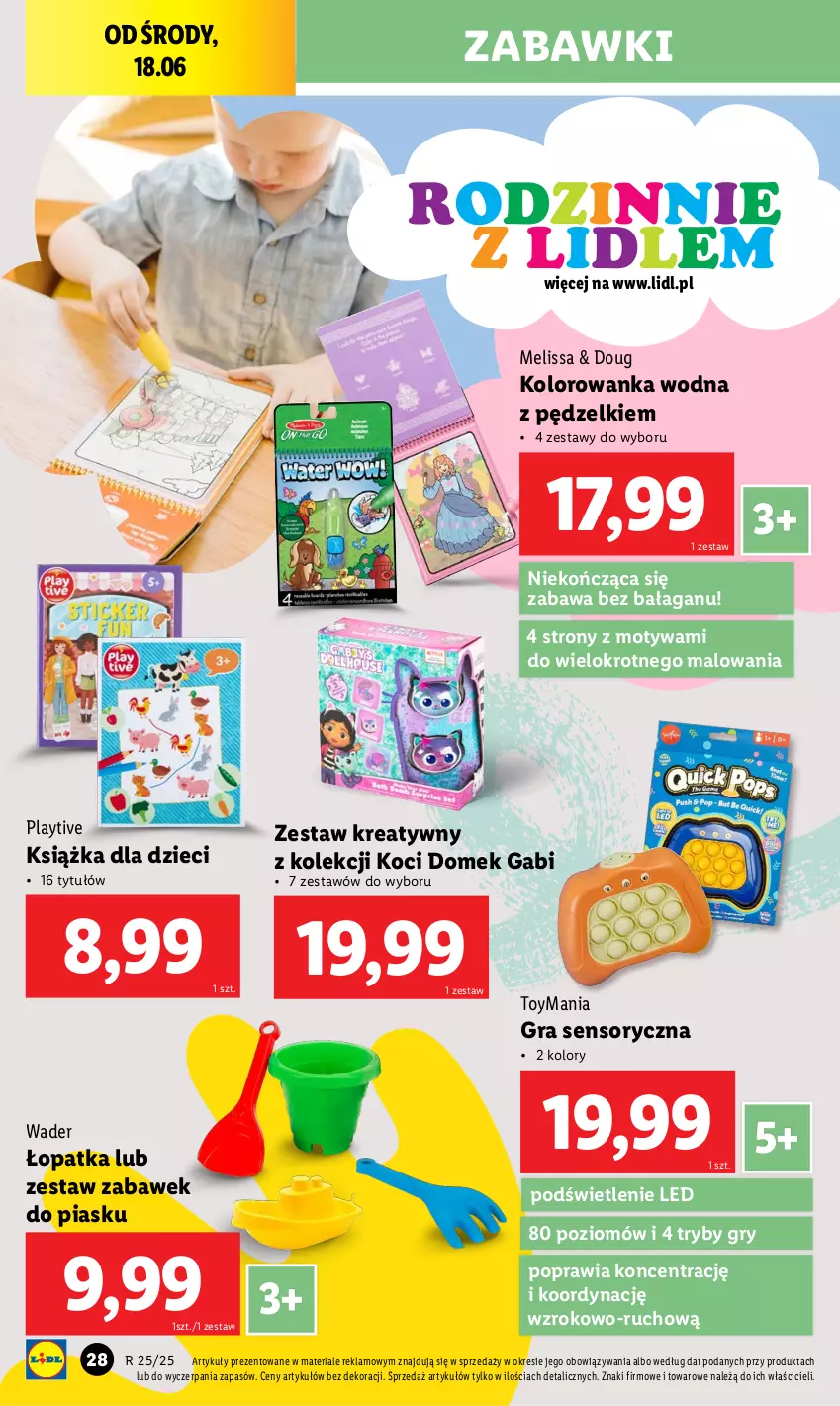 Gazetka promocyjna Lidl - GAZETKA - ważna 09.06 do 21.06.2025 - strona 36 - produkty: Dzieci, Gra, Gry, Koc, Kolorowanka, Książka