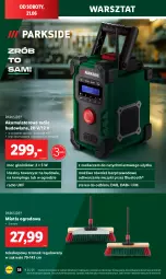 Gazetka promocyjna Lidl - GAZETKA - Gazetka - ważna od 21.06 do 21.06.2025 - strona 46 - produkty: Parkside, Teleskop, Przewód, Głośnik, Miotła, Akumulator