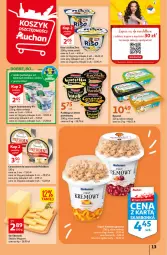 Gazetka promocyjna Auchan - Gazetka Koszyk Oszczędności Auchan Hipermarket - Gazetka - ważna od 25.01 do 25.01.2023 - strona 13 - produkty: Ser, Benecol, Jogurt, Camembert, Edam, Pudding, Rolnik, Deser