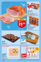 Gazetka promocyjna Auchan - Gazetka Koszyk Oszczędności Auchan Hipermarket - Gazetka - ważna od 25.01 do 25.01.2023 - strona 14 - produkty: Kurczak, Mięso mielone, Ser, Szynka, Tarczyński, Kabanos, Mięso, Podudzie z kurczaka