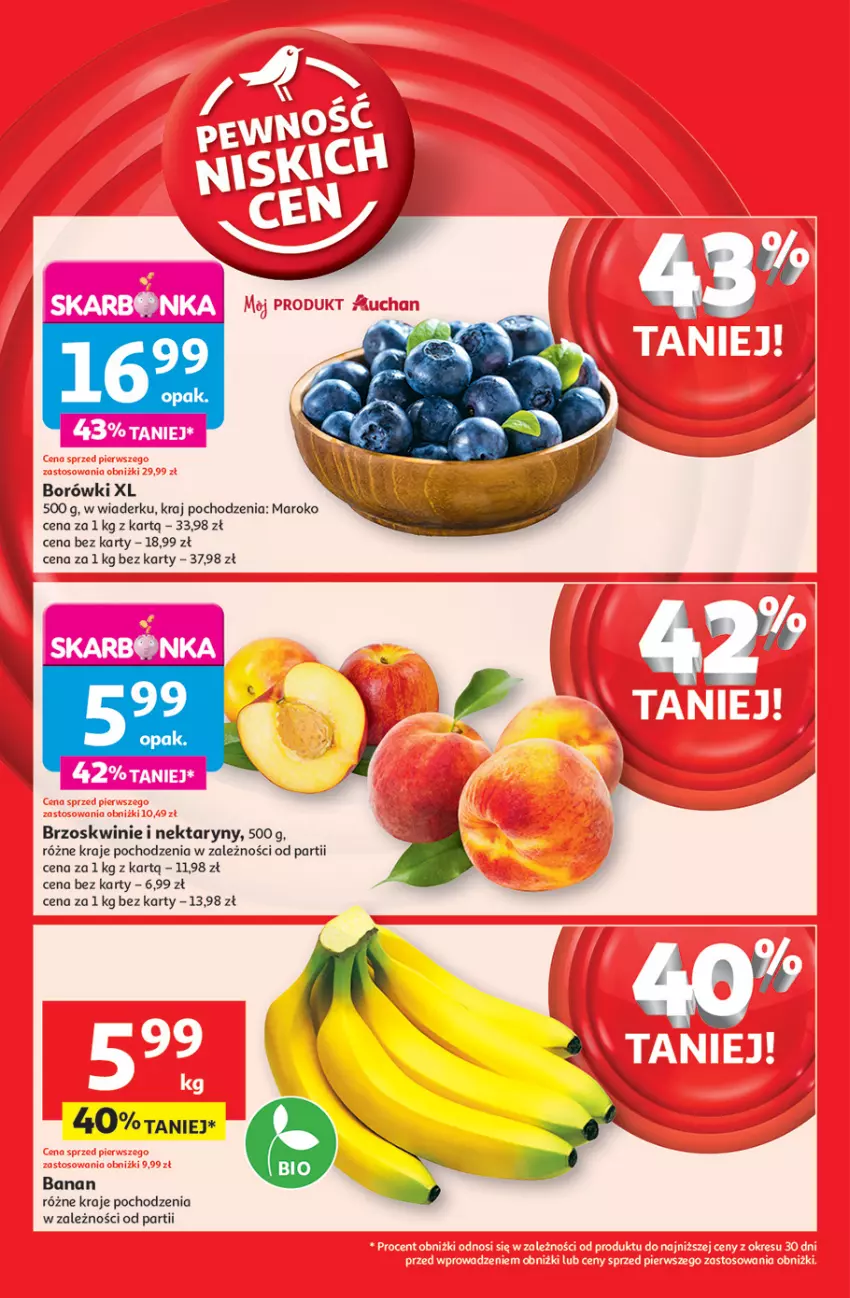 Gazetka promocyjna Auchan - Dobra Zabawa to Poważna Sprawa Supermarket - ważna 29.05 do 04.06.2025 - strona 5 - produkty: Brzoskwinie, Nektar