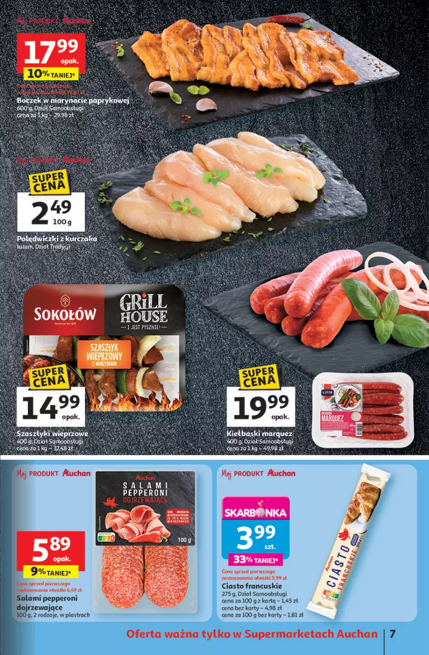 Gazetka promocyjna Auchan - Dobra Zabawa to Poważna Sprawa Supermarket - ważna 29.05 do 04.06.2025 - strona 9 - produkty: Ciasto francuskie, Fa, Pizza