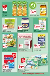 Gazetka promocyjna Auchan - Tygdniowe przeNISKIE CENY Moje Auchan - Gazetka - ważna od 16.02 do 16.02.2022 - strona 3 - produkty: Piwa, Piwo, Majonez, Warzywa, Sok, Rum, Gin, Gra, Papier, Tablet, Papier toaletowy, Aloe vera, Somat, Miód, Tymbark, Gillette, Zmywarki, Ocet, Tabletki do zmywarki, Hortex