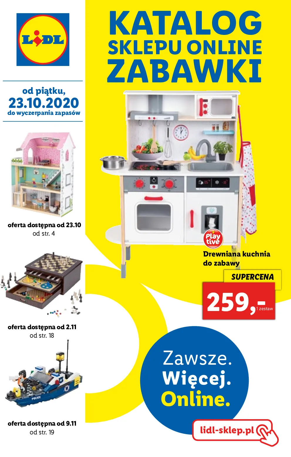 Gazetka promocyjna Lidl - Katalog Zabawek Online - ważna 23.12 do 24.12.2020 - strona 1