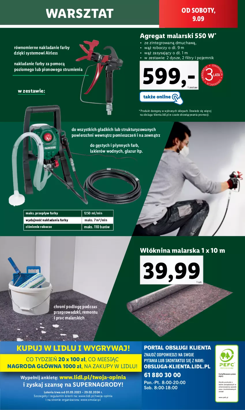 Gazetka promocyjna Lidl - GAZETKA - ważna 04.09 do 09.09.2023 - strona 47 - produkty: Fa, Gry, Lakier, Lazur, Mola, Pojemnik, Rum