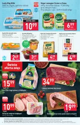 Gazetka promocyjna Stokrotka - Market - Gazetka - ważna od 13.09 do 13.09.2023 - strona 13 - produkty: Kurczak, Warzywa, Por, Surówka, Big Milk, Paluszki rybne, Bułeczki, Tarta, Lody, Algida, Udziec wołowy, Lasagne, Owoce, Bułka tarta, Bułka, Mięso, LG