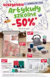 Gazetka promocyjna Stokrotka - Market - Gazetka - ważna od 13.09 do 13.09.2023 - strona 17 - produkty: Warzywa, Pościel, Czajnik, Prześcieradło, Owoce, Kubek, Mięso, Miska