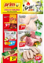 Gazetka promocyjna Prim Market - Gazetka - ważna od 17.04 do 17.04.2024 - strona 1 - produkty: Kurczak, Piątnica, Pekpol, Lody, Skrzydełka z kurczaka