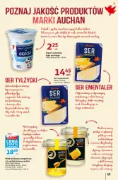 Gazetka promocyjna Auchan - przeNISKIE CENY Jedz zdrowo i czuj się przepięknie Hipermarkety - Gazetka - ważna od 16.03 do 16.03.2022 - strona 15 - produkty: Jogurt naturalny, Sok, Ser, Ser tylżycki, Ementaler, Jogurt, Cars, Miód, Deser, Nektar