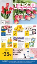 Gazetka promocyjna Tesco - Tesco gazetka - przyszły tydzień - Gazetka - ważna od 10.03 do 10.03.2021 - strona 1 - produkty: Piec, Sok, Karkówka wieprzowa, Cytryny, Mleczko, Tymbark, Almette, Milka, Nivea, Nektar