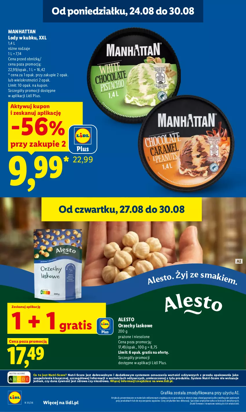 Gazetka promocyjna Lidl - Gazetka ważna od 27.08 do 30.08 - ważna 27.08 do 30.08.2026 - strona 22 - produkty: Gra, Grafika, Lody