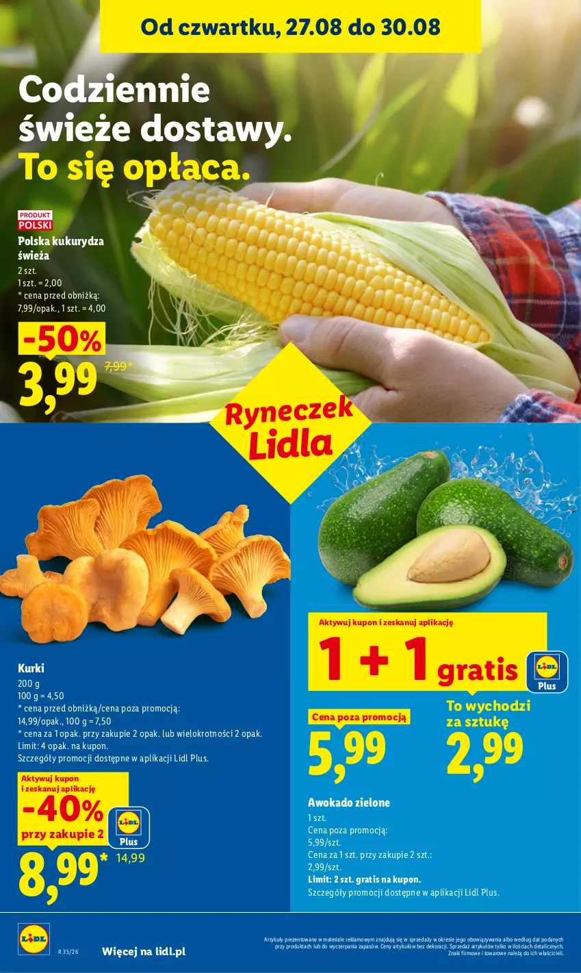 Gazetka promocyjna Lidl - Gazetka ważna od 27.08 do 30.08 - ważna 27.08 do 30.08.2026 - strona 38 - produkty: Gra, Kukurydza
