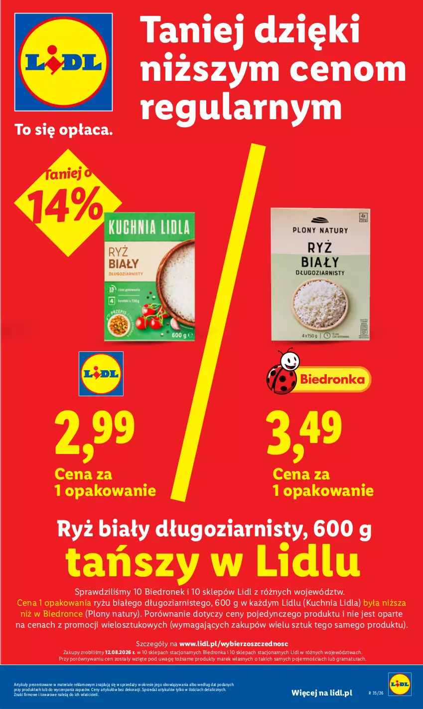 Gazetka promocyjna Lidl - Gazetka ważna od 27.08 do 30.08 - ważna 27.08 do 30.08.2026 - strona 5 - produkty: Gra, Kuchnia, Por, Rama, Ryż, Ryż biały