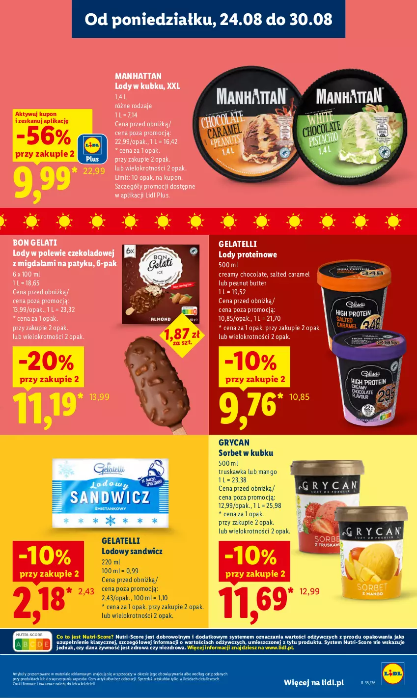 Gazetka promocyjna Lidl - Gazetka ważna od 27.08 do 30.08 - ważna 27.08 do 30.08.2026 - strona 57 - produkty: Gry, Lody, Mango