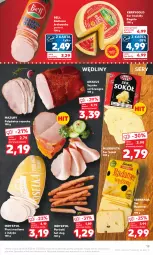 Gazetka promocyjna Kaufland - Gazetka tygodnia - Gazetka - ważna od 02.05 do 02.05.2023 - strona 19 - produkty: Polędwica, Krakus, Sok, Ser, Gra, Hot dog, Bell, Kiełbasa krakowska, Parówki, Mlekovita, Radamer, LANA, Szynka, Sokół, Parówki hot dog, Kiełbasa, Mleko